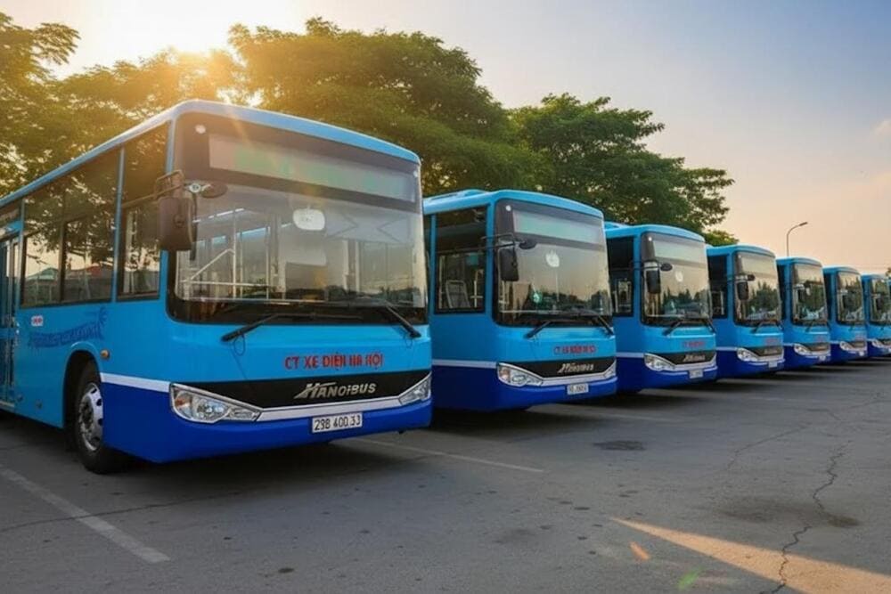 Bạn c&oacute; thể di chuyển đến c&ocirc;ng vi&ecirc;n Y&ecirc;n Sở bằng xe bus.